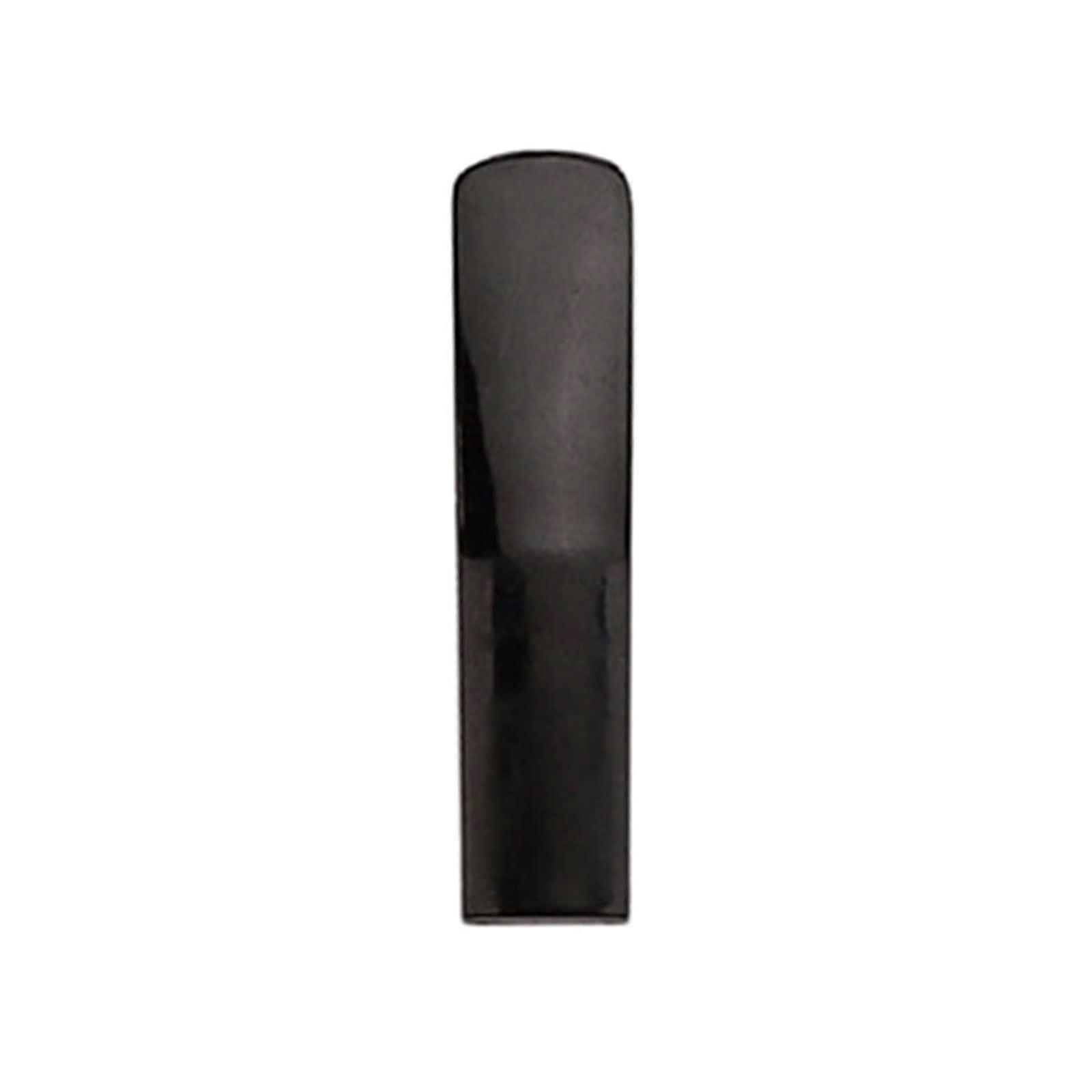 替换萨克斯管吹嘴强度 2.5 SAX 黑色树脂簧片,用于中音单簧管萨克斯管部分中音萨克斯管配件礼品