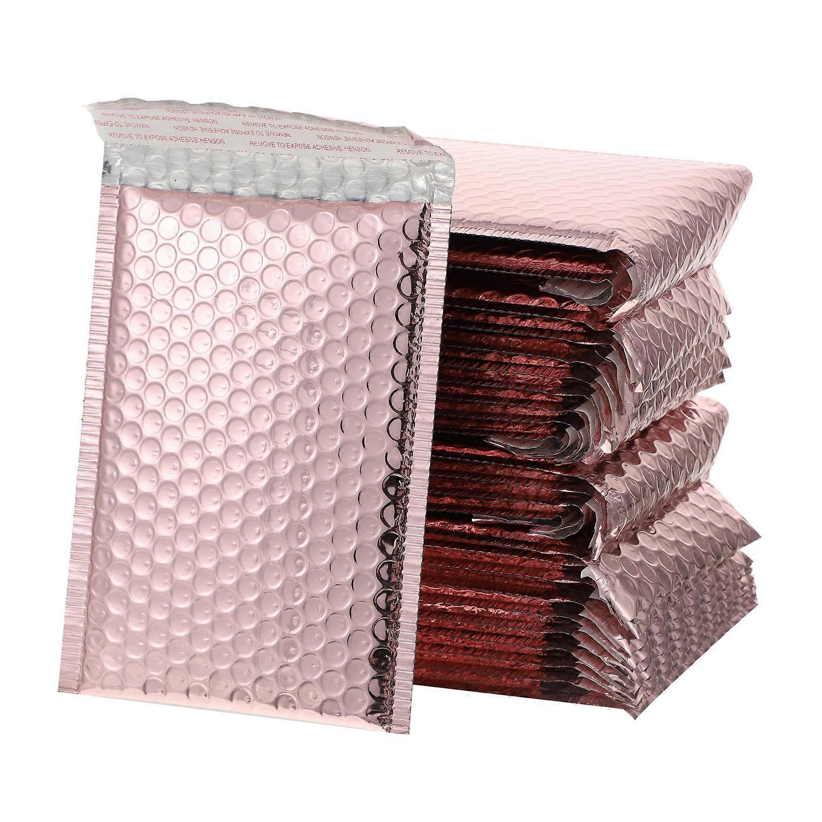 Golden Bubble Mailers with Strong SelfSeal Closure for Secure Storage Use and Mailing Envelopes 25pcs