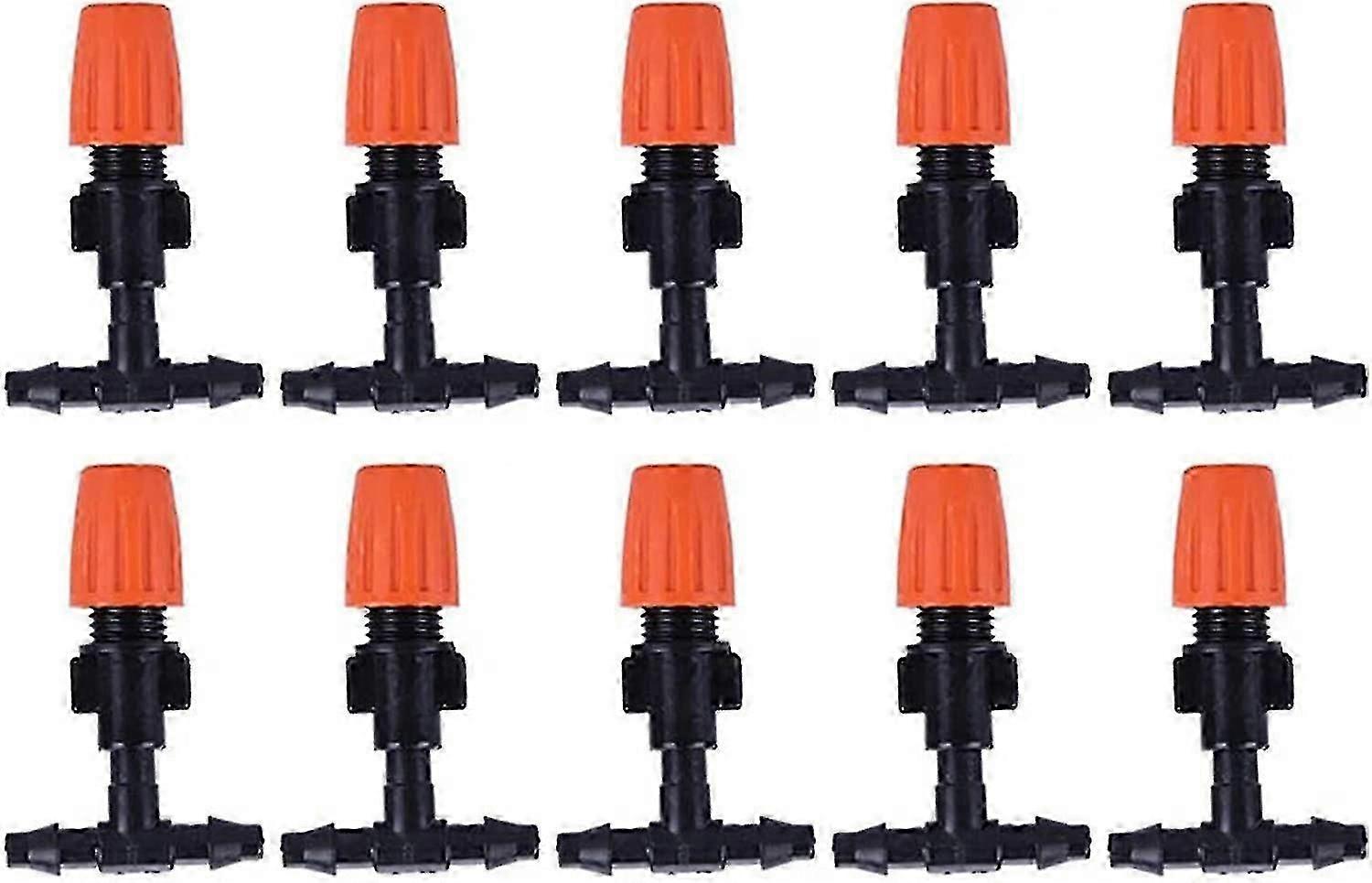 10pcs Drip Irrigation Spray Nozzles, Sprinkler Atomizers, Micro Drip Irrigation Kits