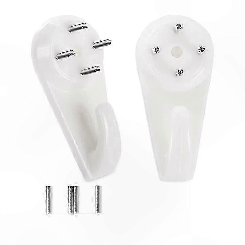 Heavy Duty Picture Hangers for Concrete Walls, Set of 40 Hooks for Art, Tapestries, Clocks, and More