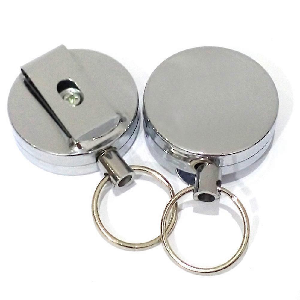 Compact Keychain Clasp with Integrated Ring and Clip Functionality