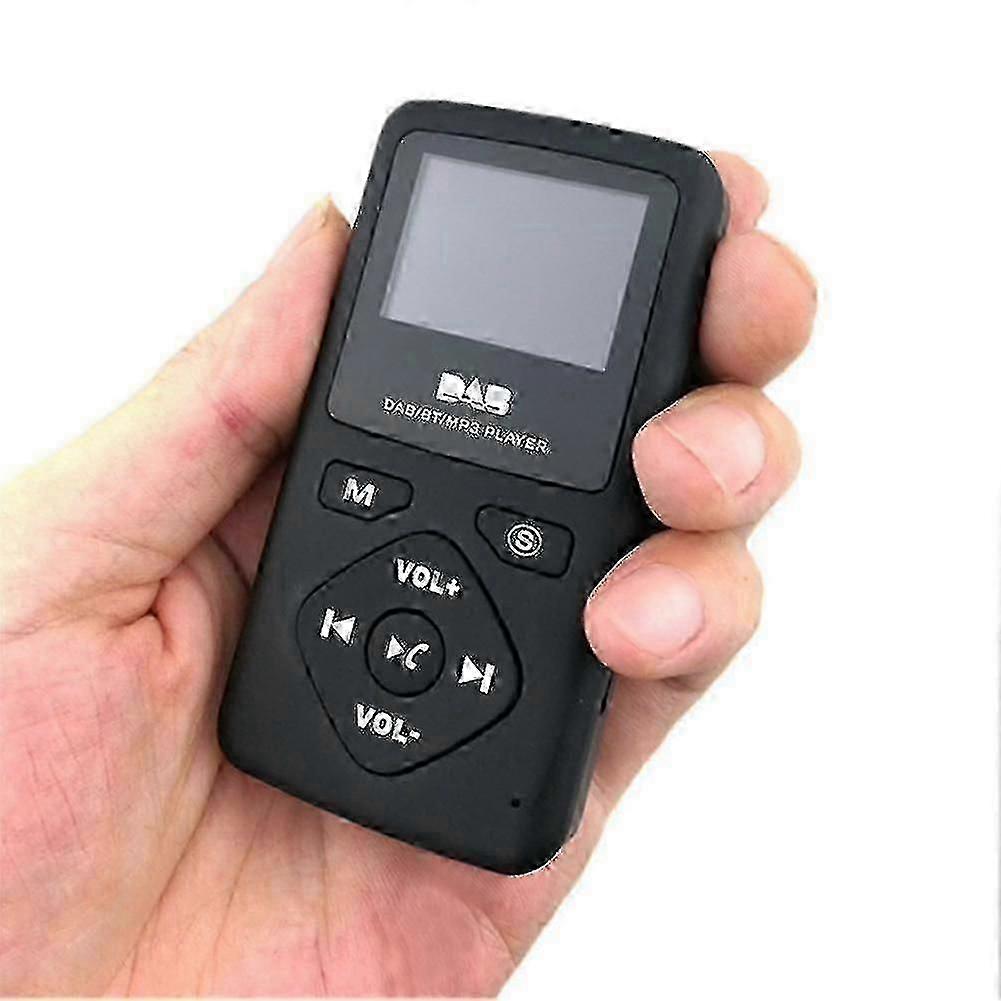 DAB+ Radio Portable Bluetooth MP3 Player for Sports with FM & Hands-Free