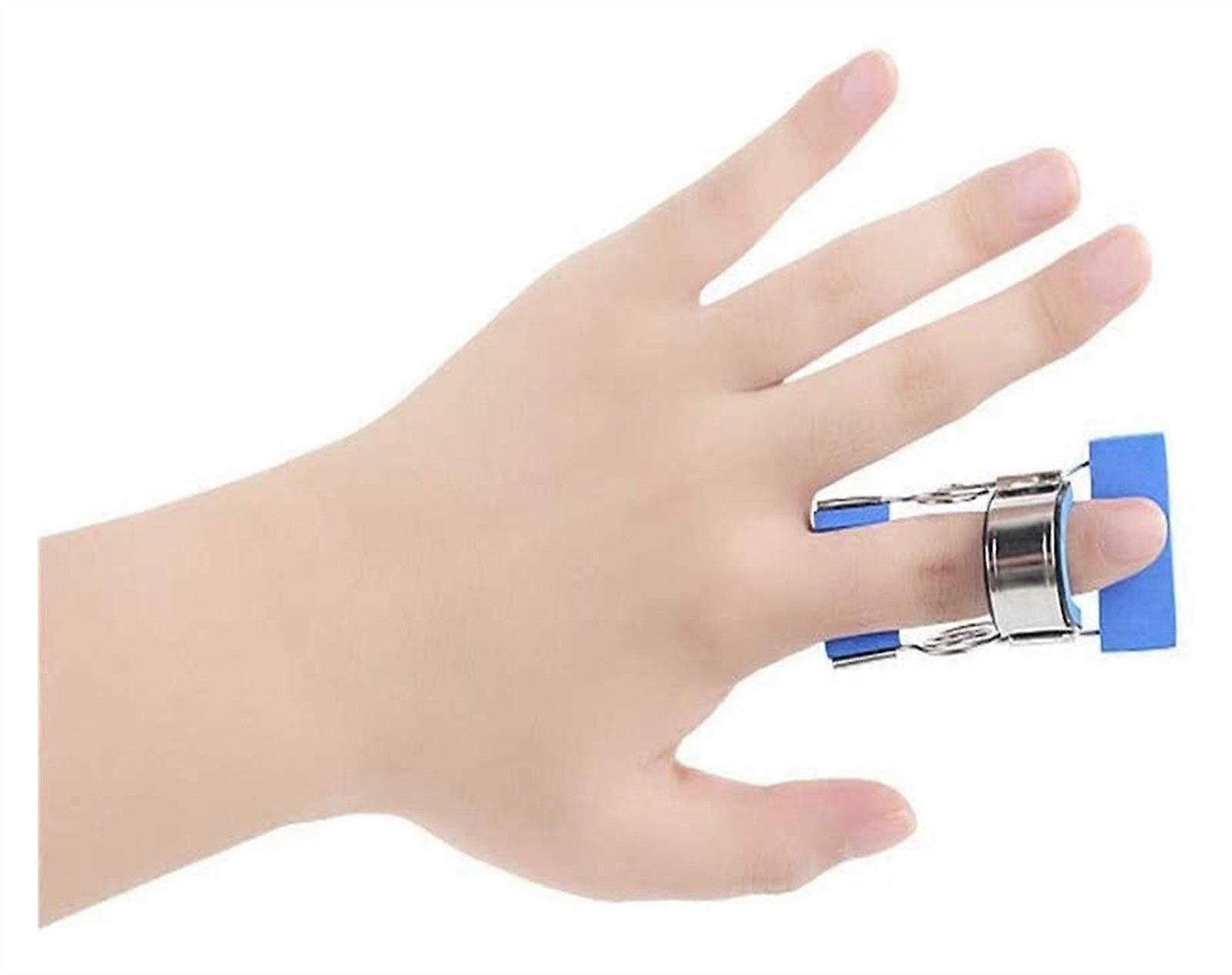 Adjustable Support Finger Splint for Straightening Curved, Closed, Mallet Finger, Large Support Clamp 1118