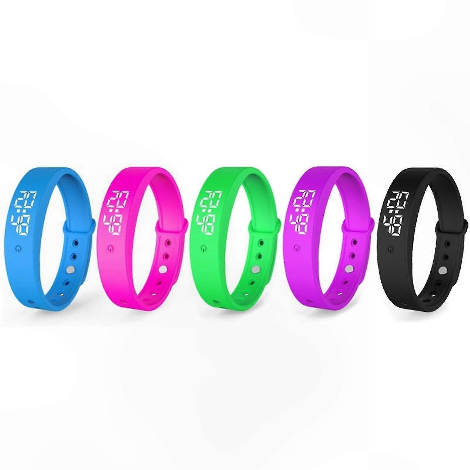 Silent Vibration Alert Watch with Countdown Timer and Waterproof Reminder Function for Personal Use