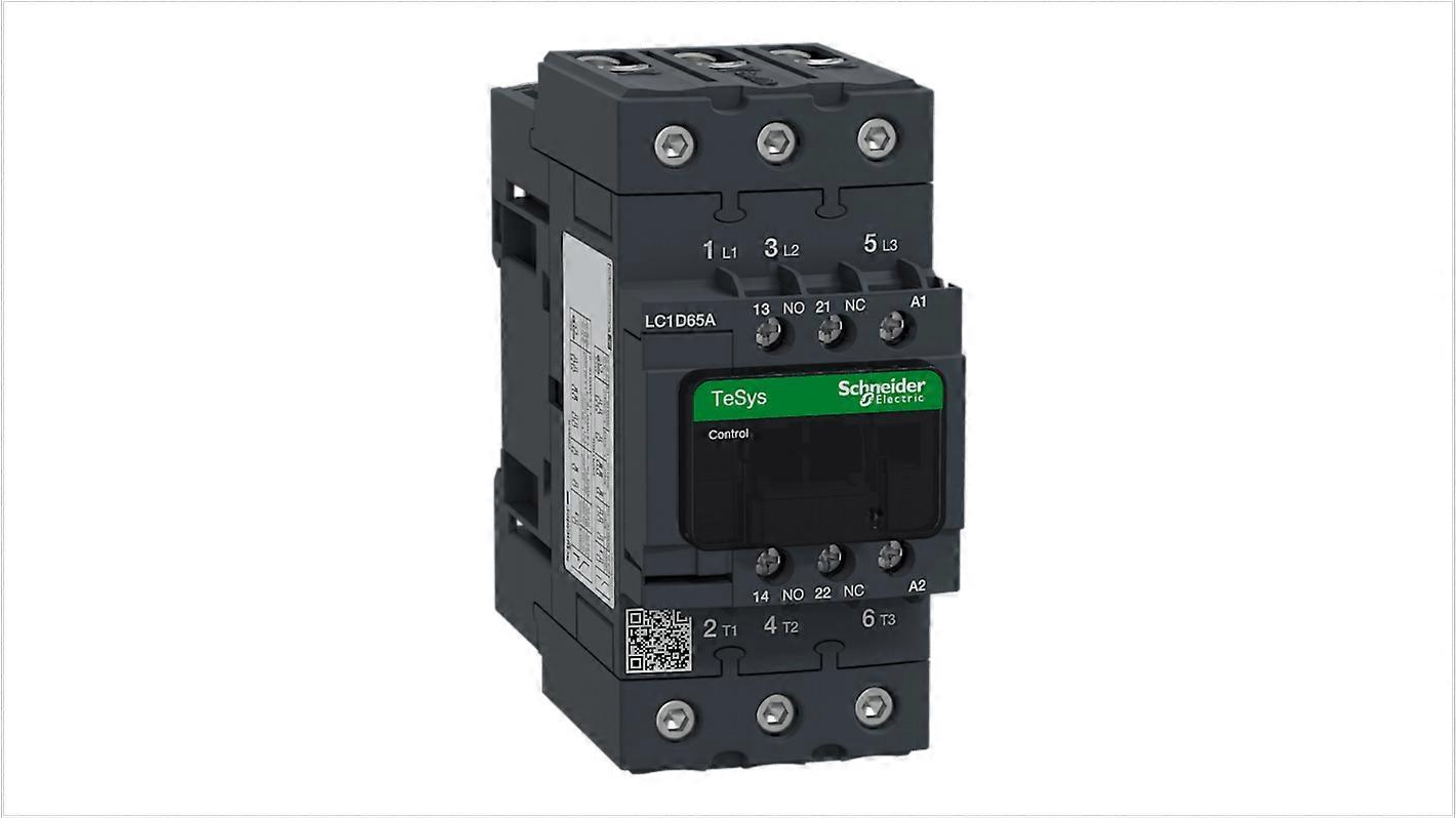 Schneider Contactor 65a 3-pole Tesys D Lc1d65afc7