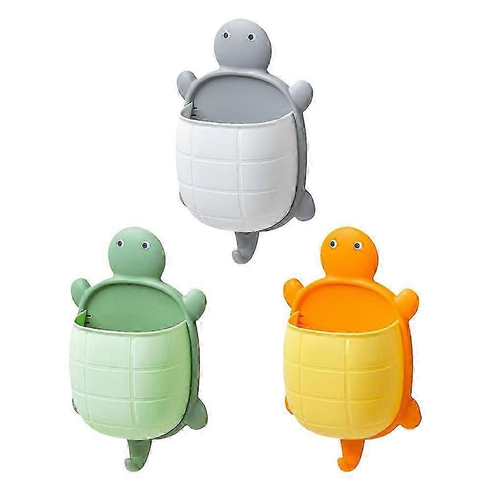 Turtle Storage Rack Makeup Tool Sorting Box Bathroom Wall Mounted Storage Box