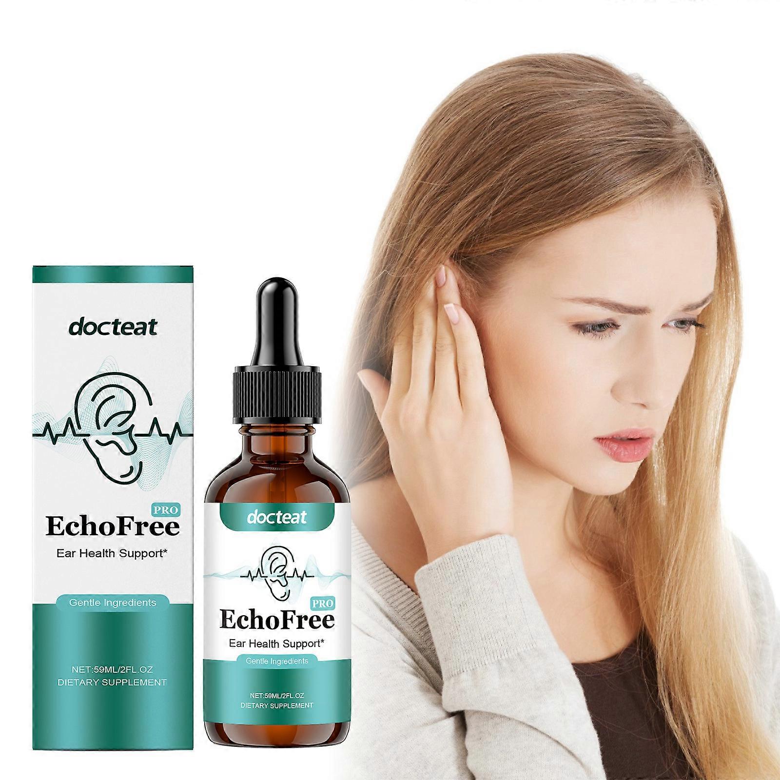 Tinnitus lindrande droppar, ekofri öronhälsa