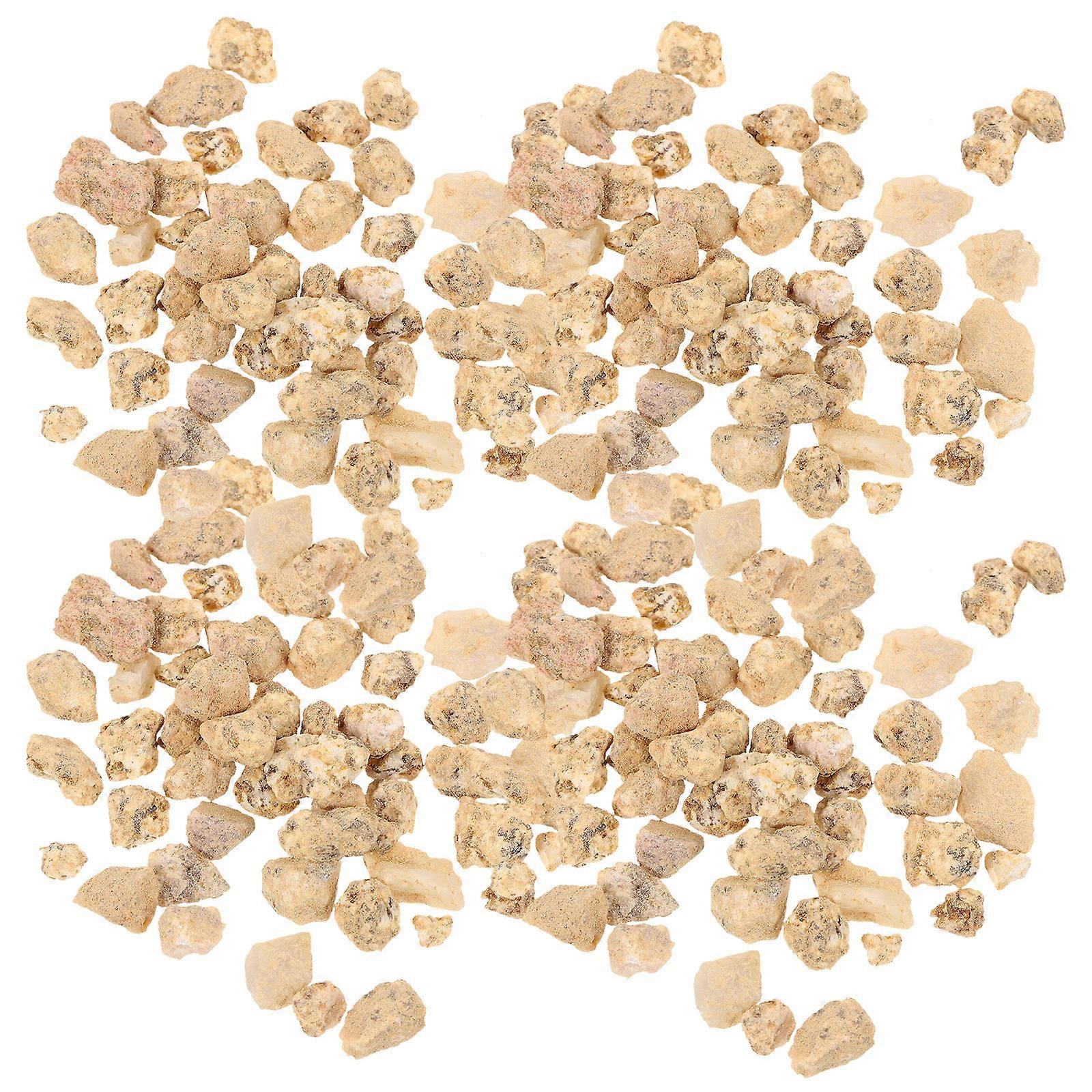 Microlandscape Stones for Sand Table Decoration – Natural Small Rocks for Aquariums and Miniature Gardens – Pack of Polished Pebbles for Creative