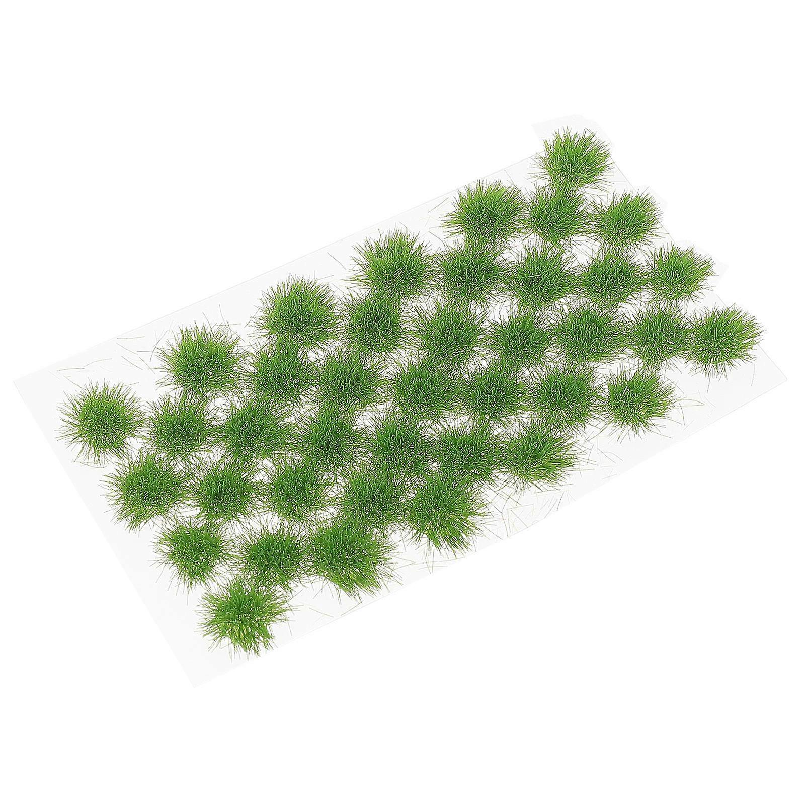 Diy Grass Cluster Model Faux Grass For Miniature Landscape Sand Table Garden Scenery Model Railway Decor Material