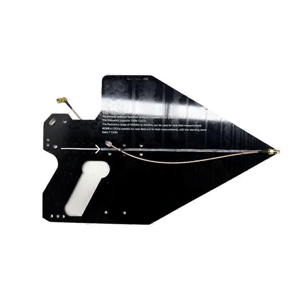 HT8 Handheld Log Periodic Antenna 0.112GHz Directional Antenna for SA6 Spectrum Analyzer, Precision, Durable, Easy to Use