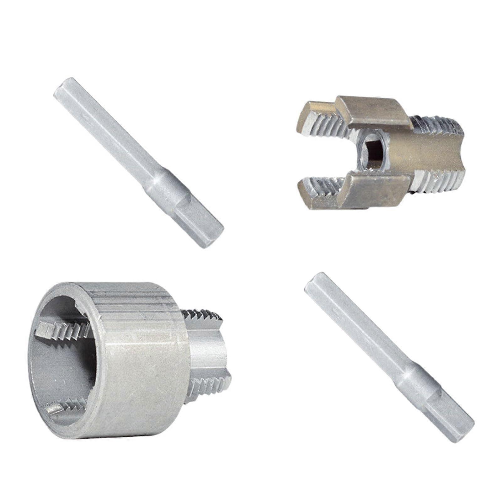 PVC Thread Cutter for Electric Drills, 1.27cm & 1.9cm Sizes, Durable Pipe Threading Tools, 2-Pack