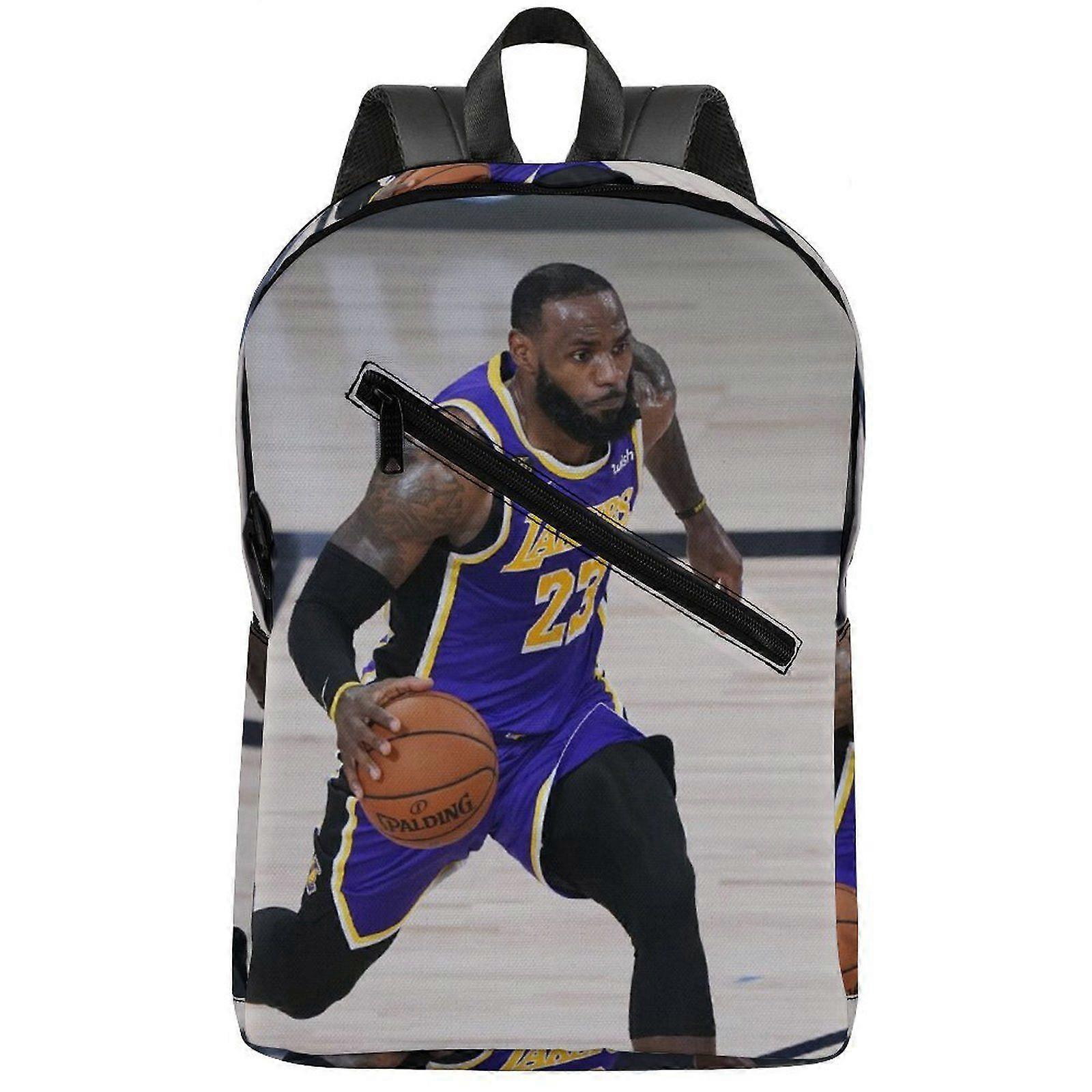 w6450 Lebron James In Los Angeles Lakers Uniform Lightweight 300D