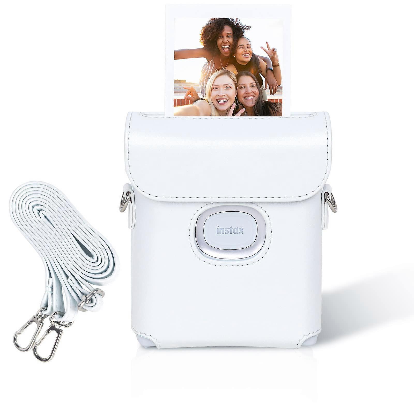 Fuji Square Link Case SQ Link Protective Case for Instax Square Link Smartphone Printer, White, camera body