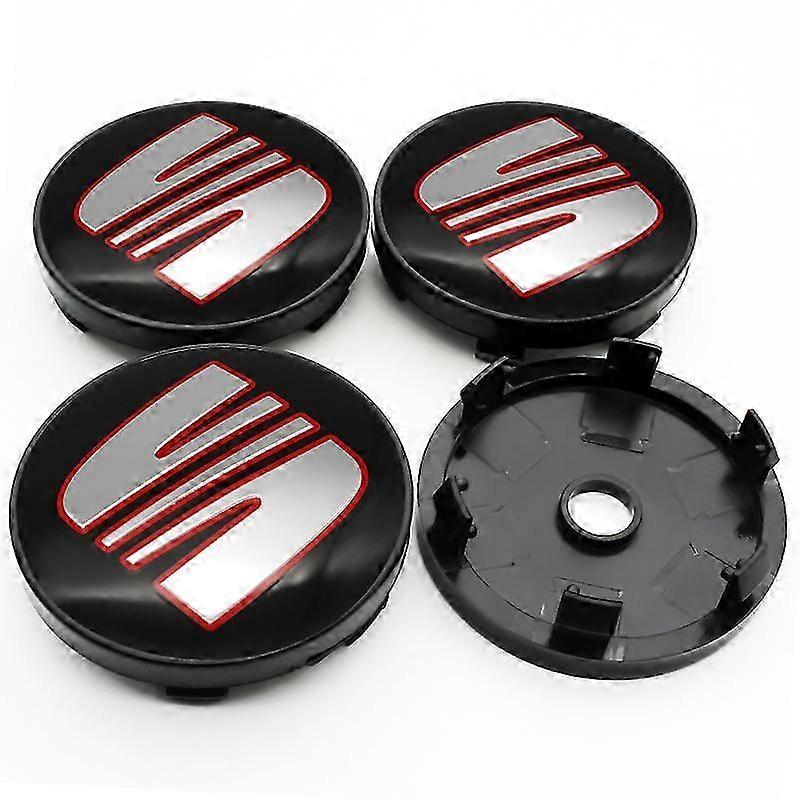4pcs 56mm 60mm Car Wheel Center Hub Cap Rim Cover Emblem thorn Accessories For Seat Ibiza 6j 6l Fr Ateca Altea Xl Leon 2