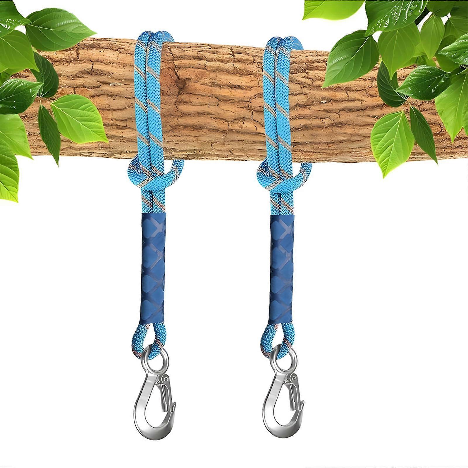 Set of 2 Swing Hammock Attachment  900 kg Load Capacity Suspension for Indoor/Outdoor  For Hammocks, Nest Swings  Garden