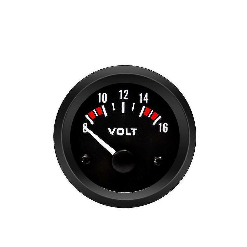 Voltmeter Voltmeter Messgerät Bx100007 52mm/2Zoll Voltmeter Messgerät 8-16V Voltmeter Auto Messgerät + gorgeri Universal 12v Voltmeter SZRH A-D