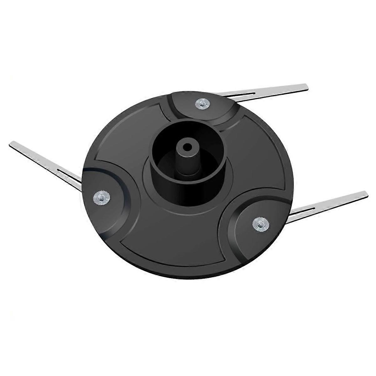 Cordless Lawnmower Replacement Blade Plate for Item 9822, 14702, with 3 Stainless Steel Blades Grass Trimmer