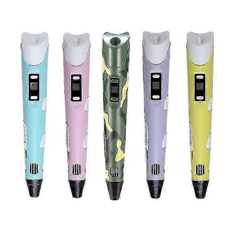 3D Printing Graffiti Pen With LCD Screen And Filament Home Office