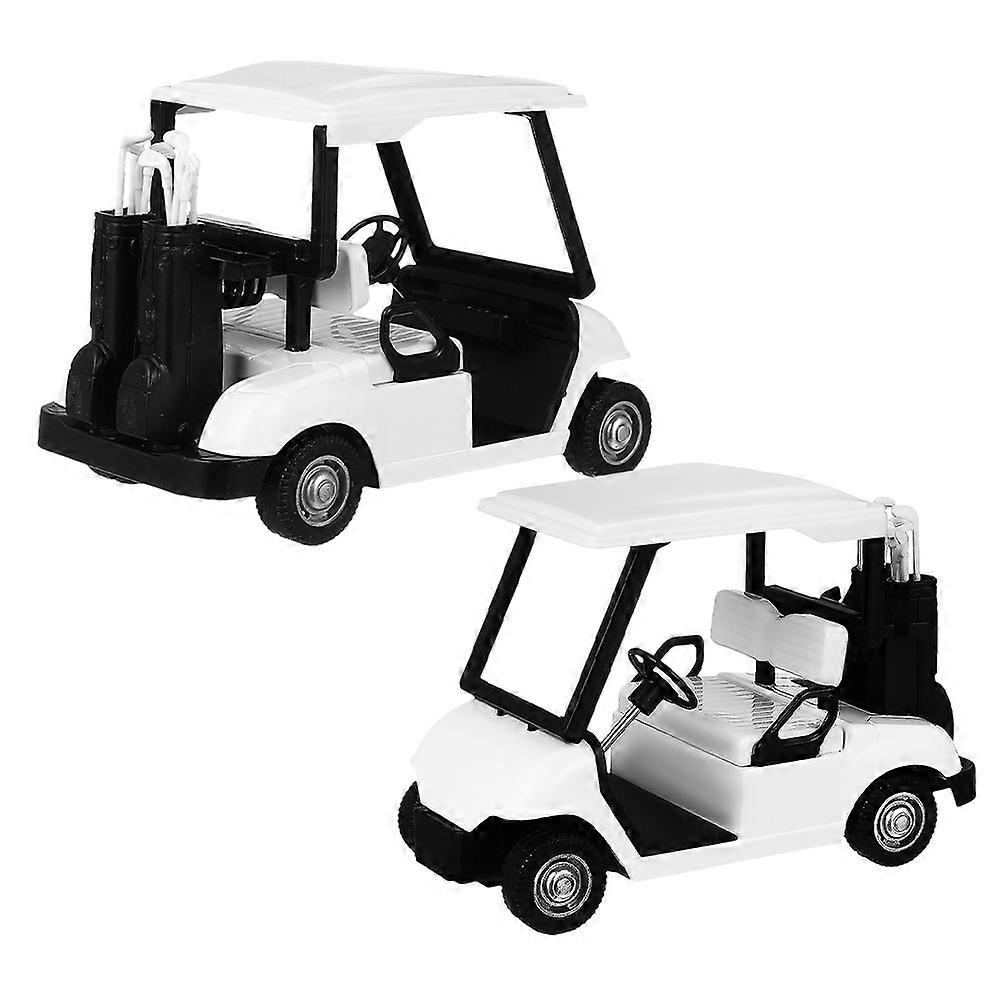 Mini Golf Cart Alloy Diecast Model with Pullback Action – Detailed Design for Collectors, Party Decor & Imaginative Play