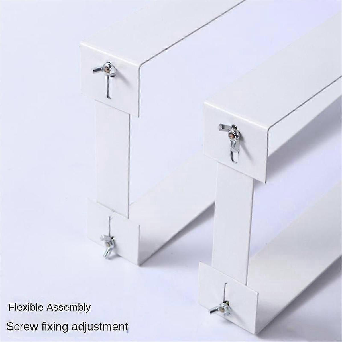 Improved Under Desk PC Mount Bracket for Computer Case, Mainframe Hanger & Host Box Stand