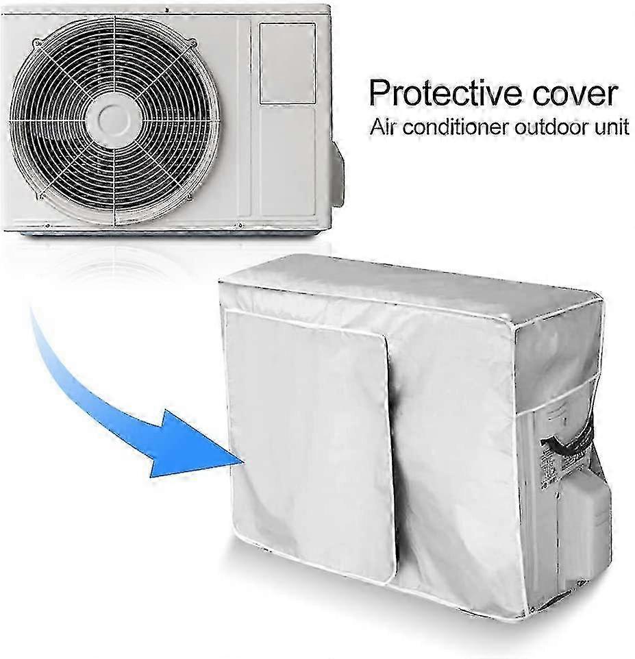 Air Conditioner Waterproof Cover 72x26x57cm Suitable For 1p Air Con...