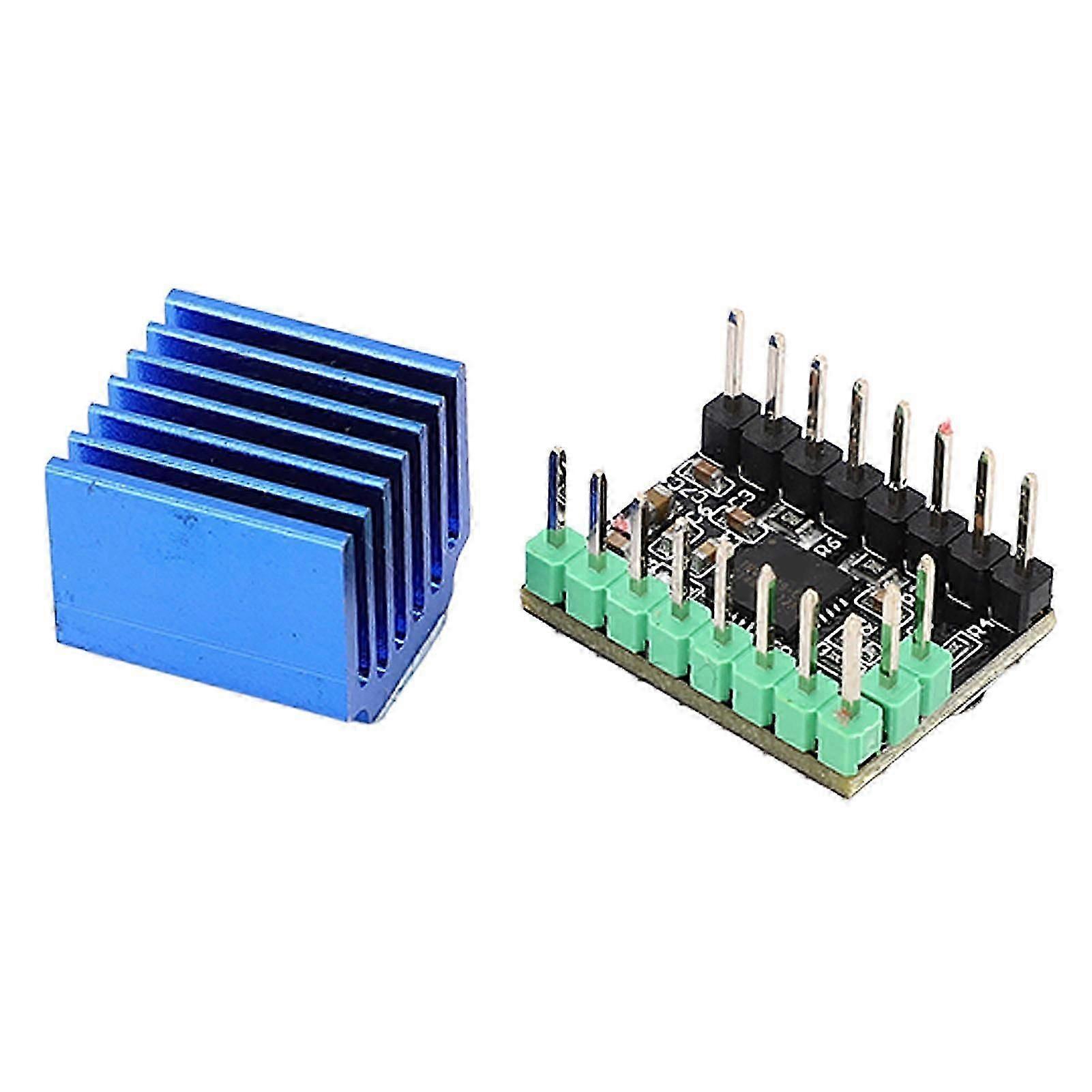 5 Set 3D Printer Stepper Motor Driver 2.5A 256 Subdivisions Printer Stepper Motor Driver Board with Heat Sink 5.5?38V