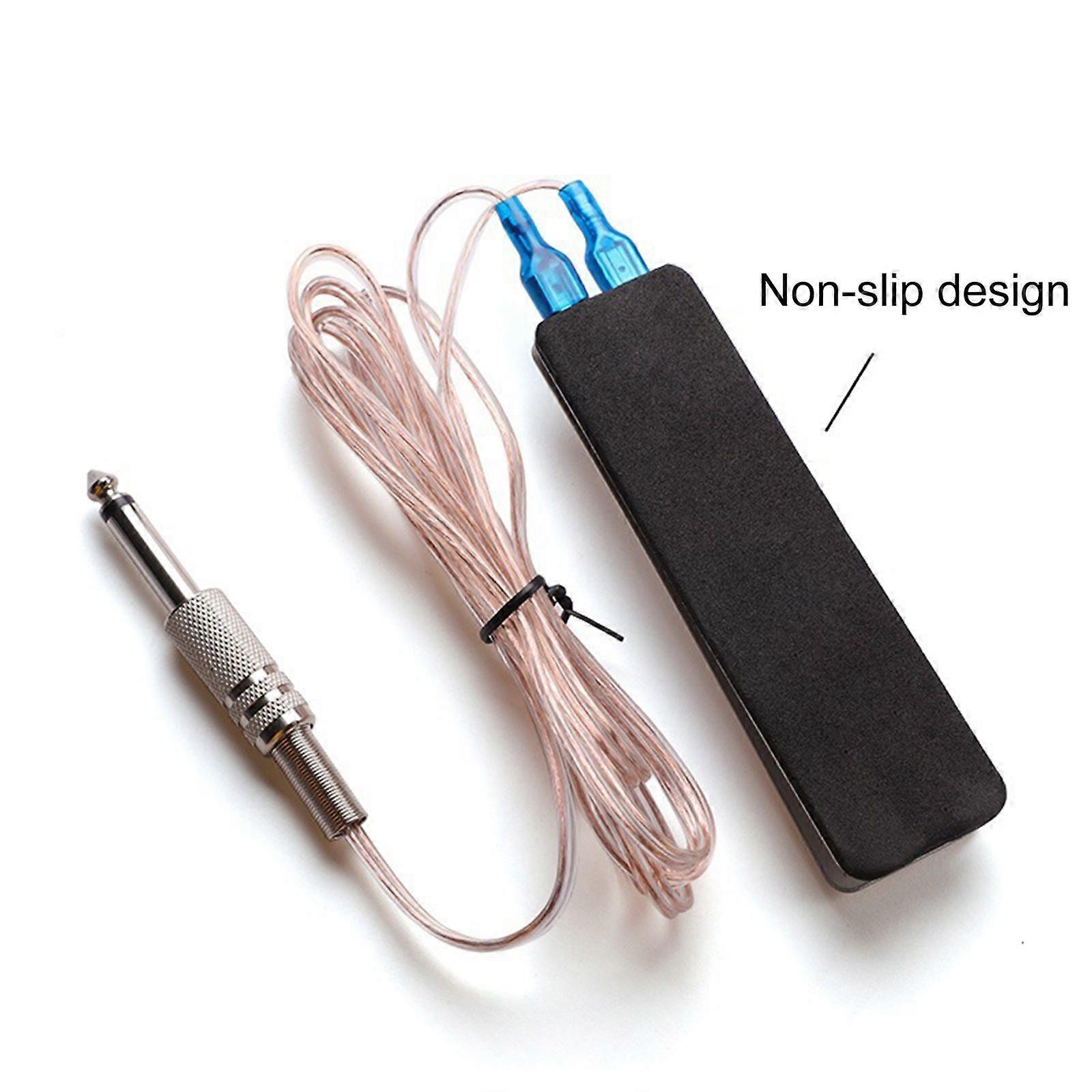 Stainless Steel Foot Pedal Trainee Practice Sensitive Pedal Body Ink Tool