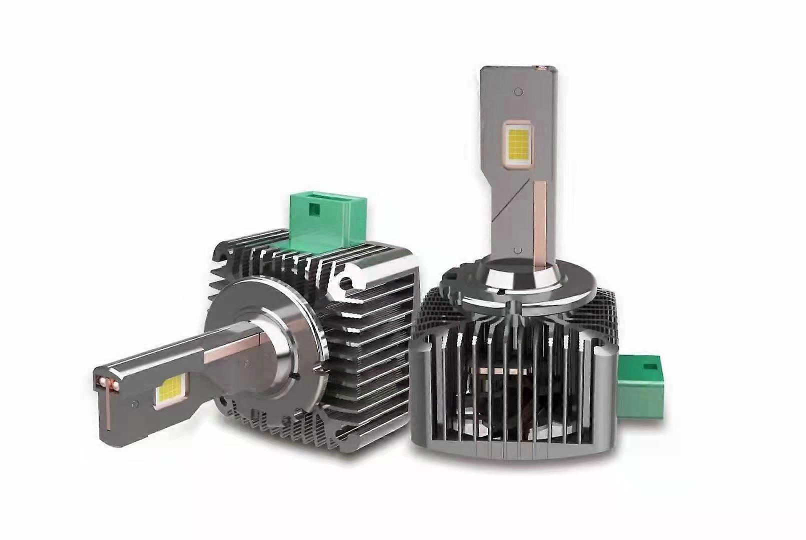 LED car headlights, 45W 6000K, long lifespan, suitable for multiple car models