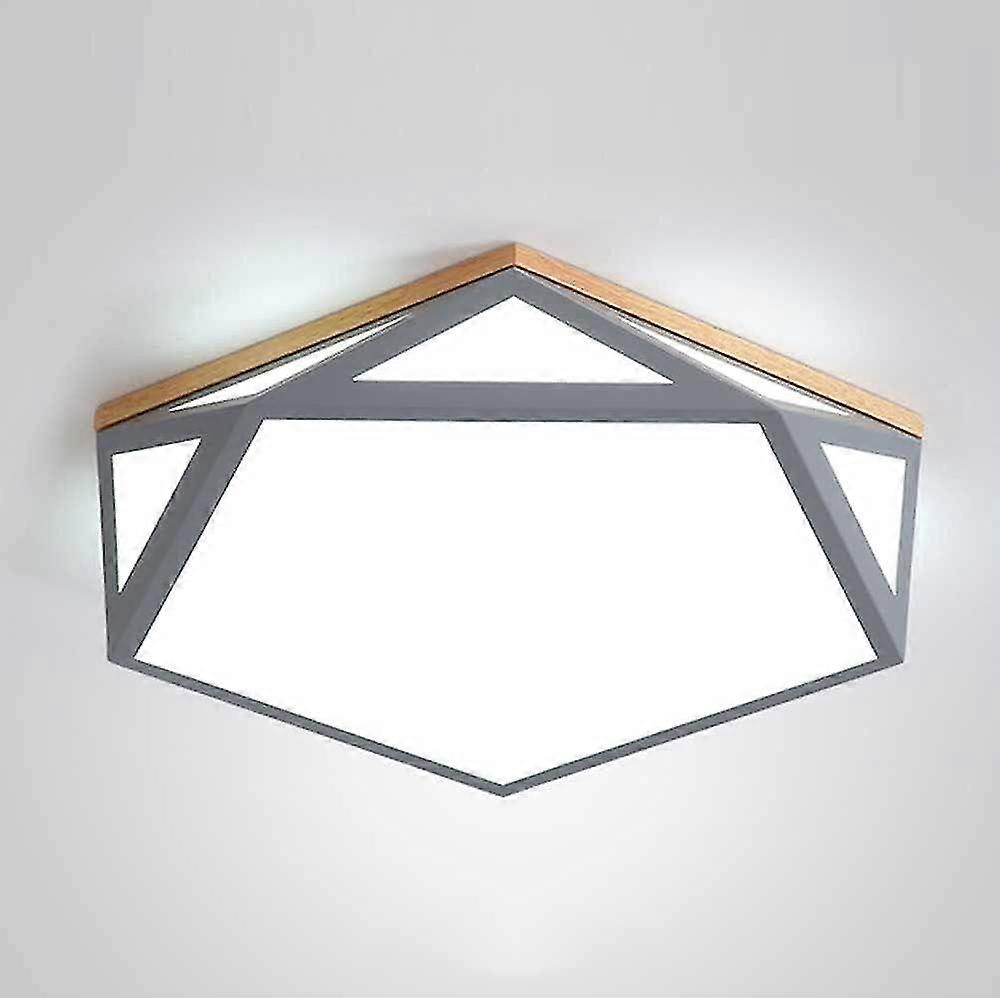 Close To Ceiling Lights, Tri-Color Dimming LED Ceiling Light Fixtur...