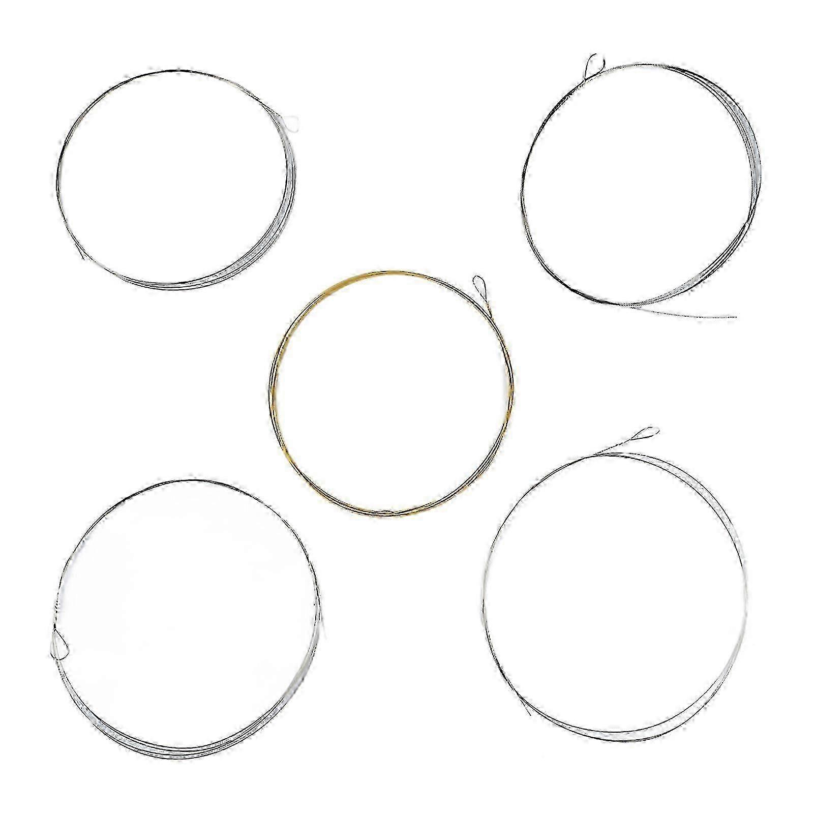 2024 5 String Banjo String Stainless Steel Full Resonance Thick Hig...