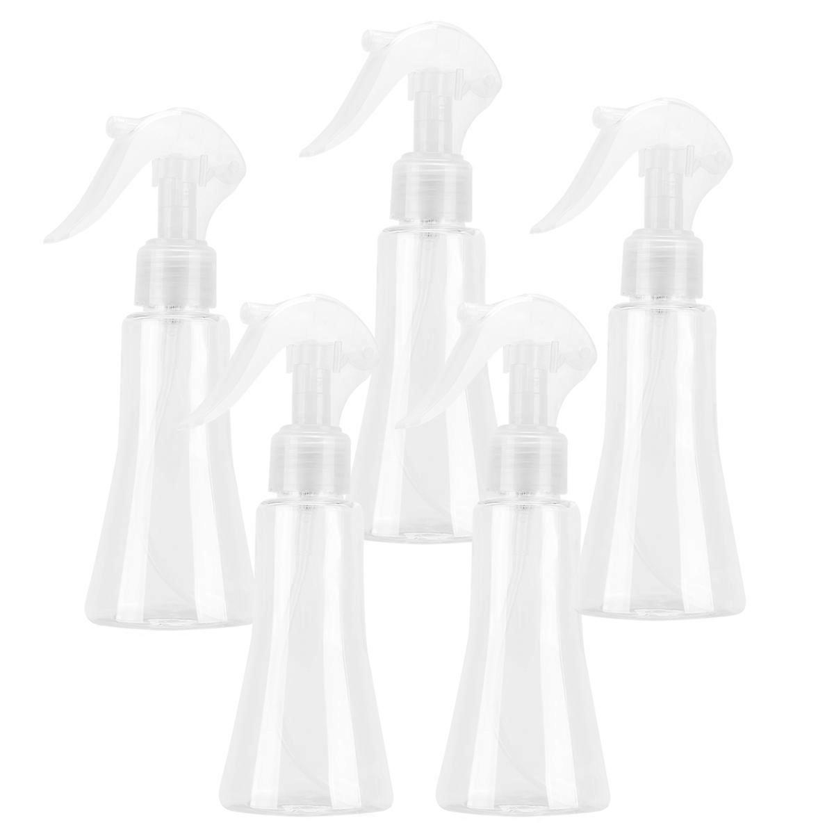Spray Bottle 5Pcs Convenient Pump Fine Mist Sprayer for Storage Use