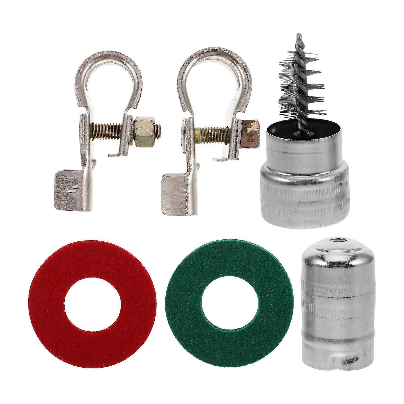Heavy Duty Brass Battery Terminal Connectors with Tin Plating for Secure and Reliable Connection in Cars, Motorcycles, and Electric Vehicles