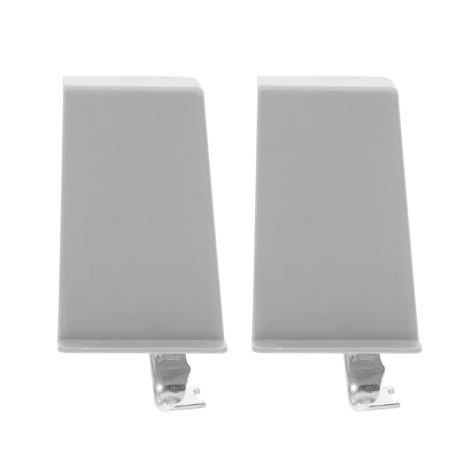 Heavy Duty Hidden Connectors for Cabinets with ABS PP Material Grey Color 2 Pieces