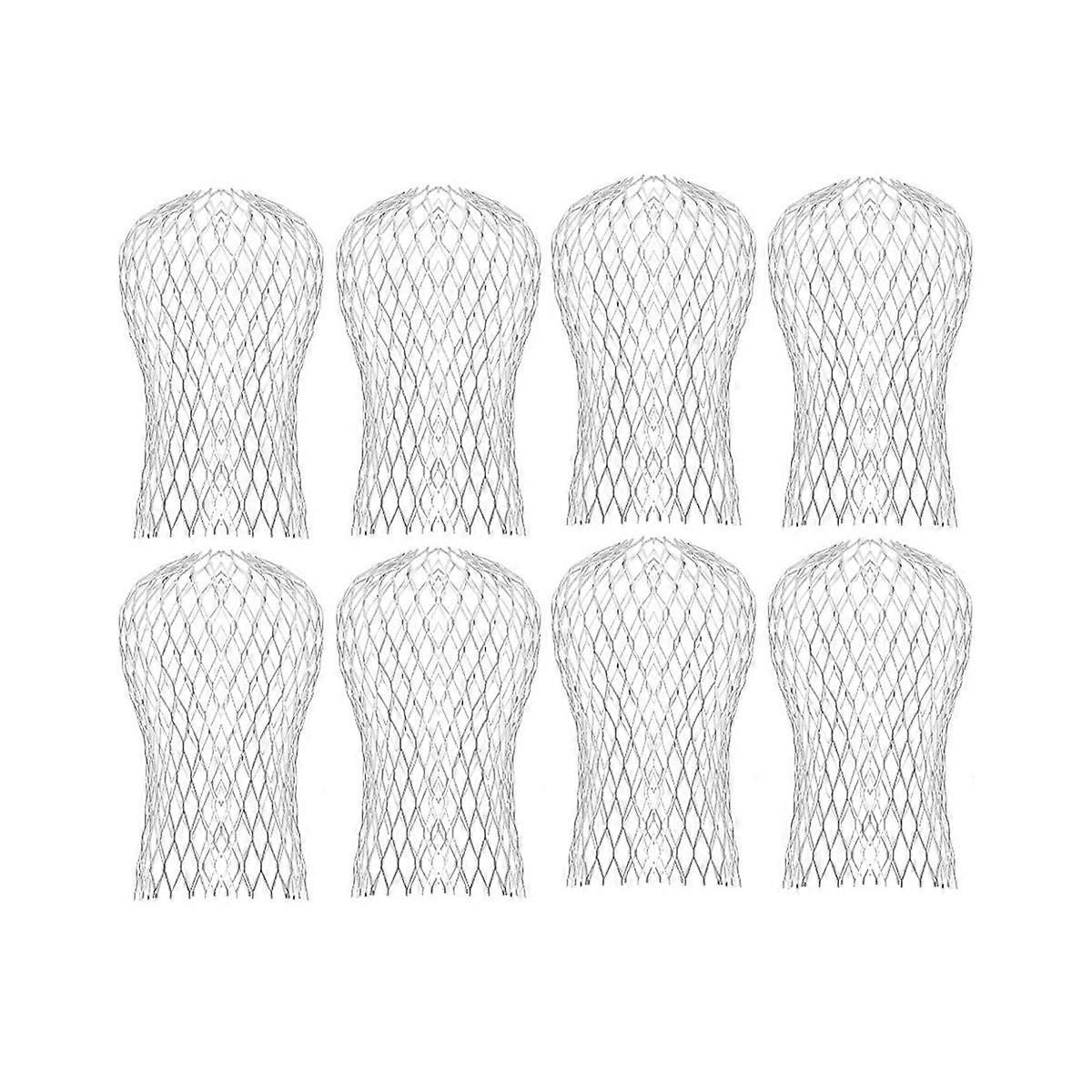 8Pcs Gutter Downspout Guard,Down Pipe Filter Mesh,Gutter Downpipe Leaf Screen Covers,Keeps Gutter D