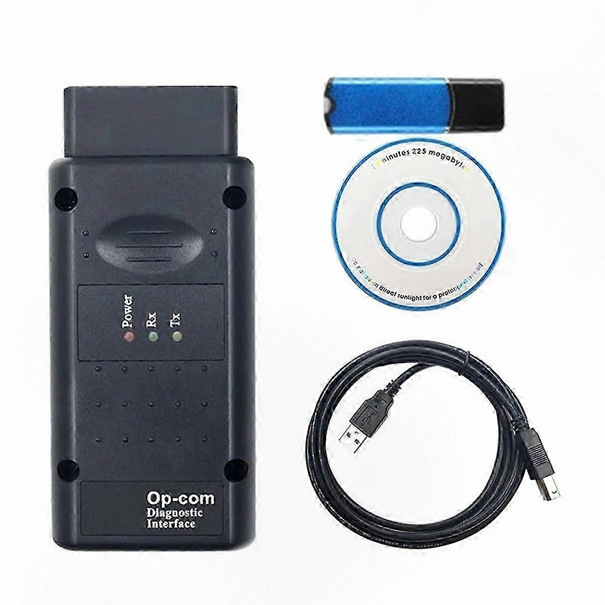 OBD2 Scanner with USB Dongle for Flash Update and Software Compatibility V1.95 to V2021