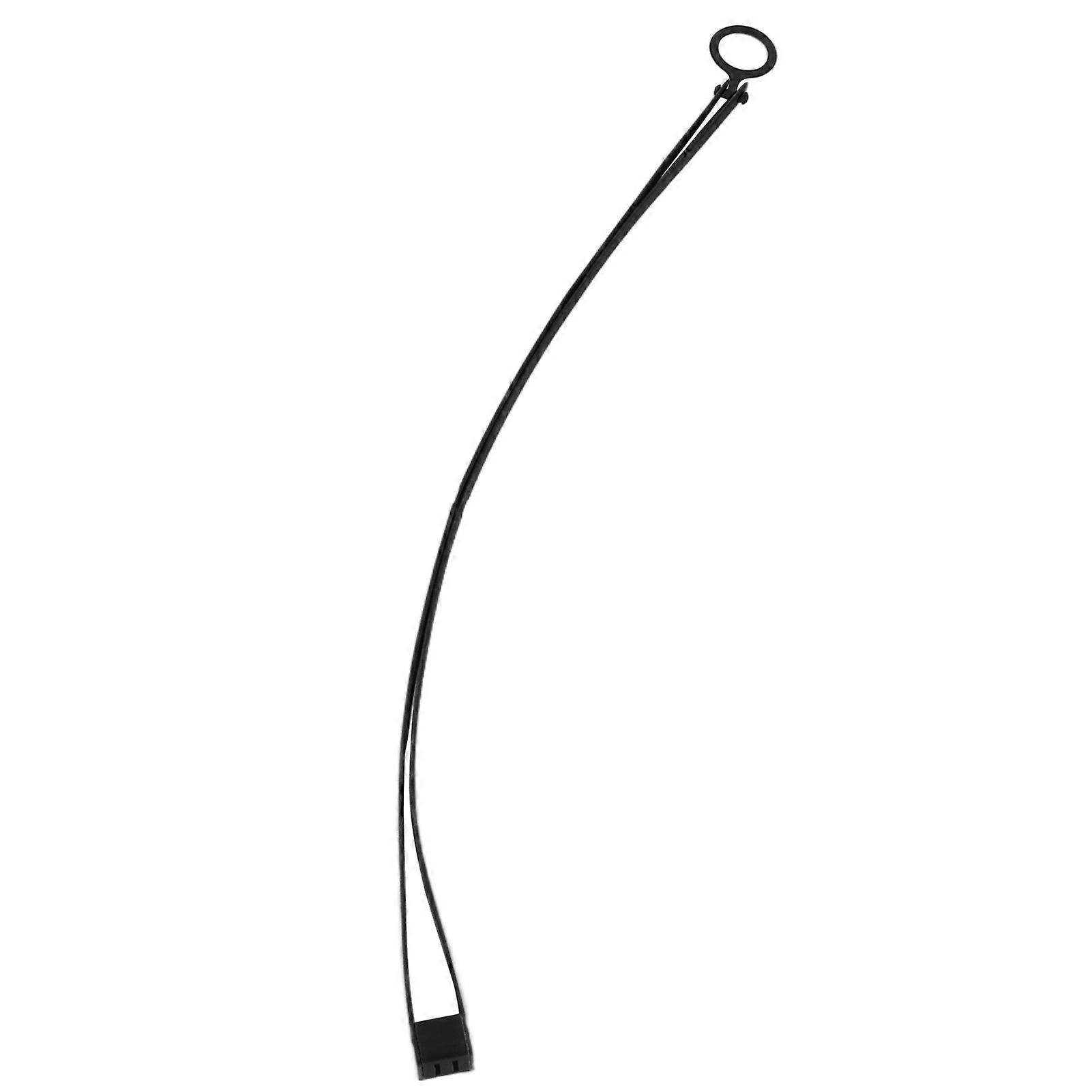 Flexible Double Circle Self-Locking Cable Tie 38g Black Plastic