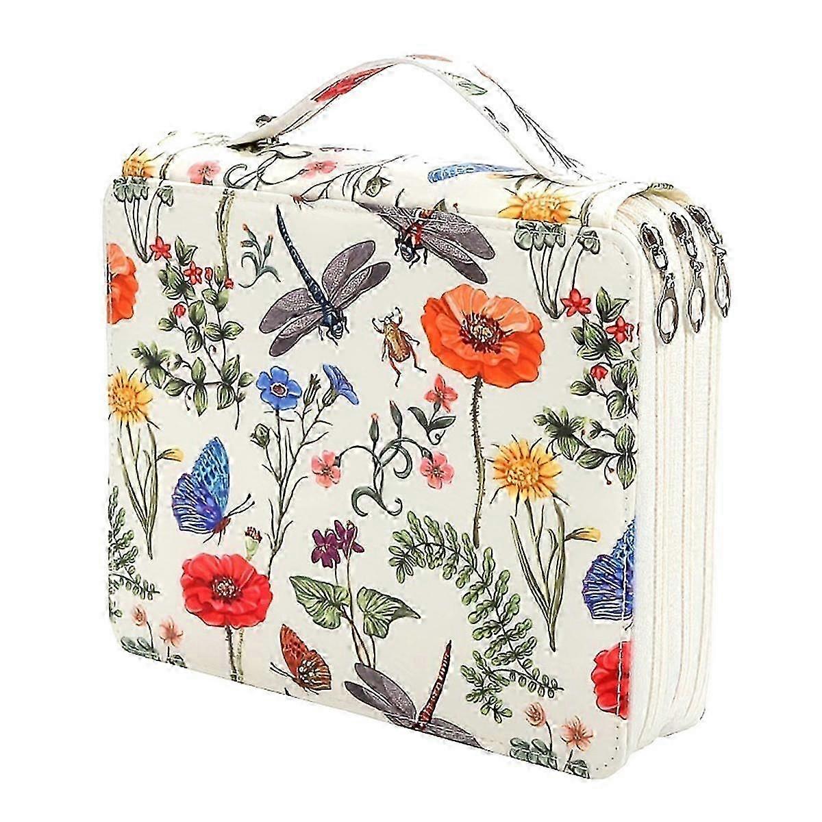 Colored Polyester Pencil Case with Zipper Closure: Pen Organizer for Students