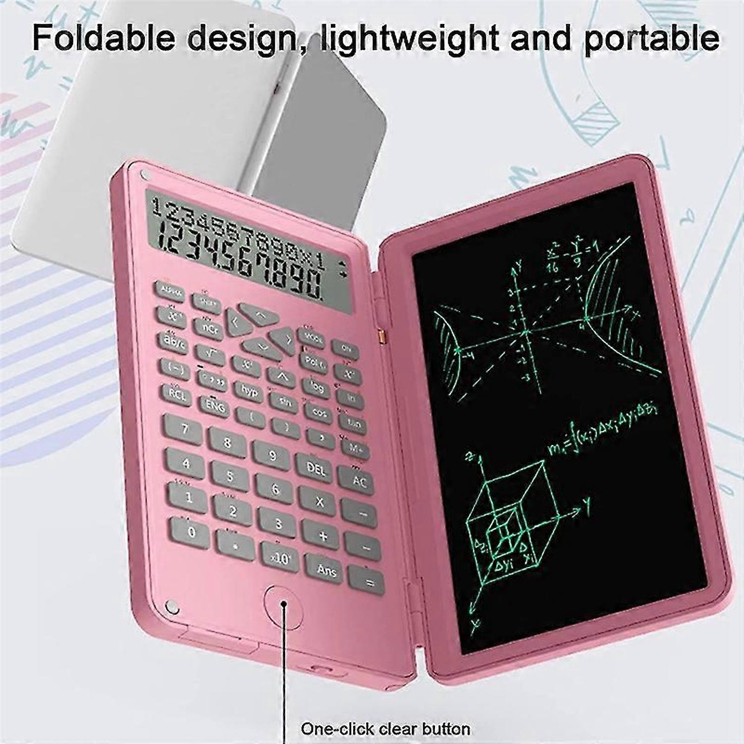 Scientific Calculators, 12-Digit LCD Display with Writing Tablet, B