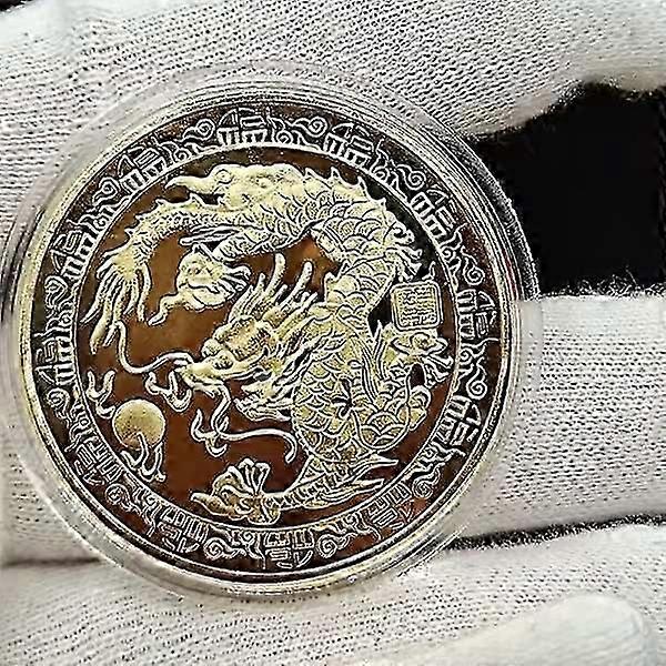 2024 Zodiac Year of the Dragon Commemorative Coin Gold