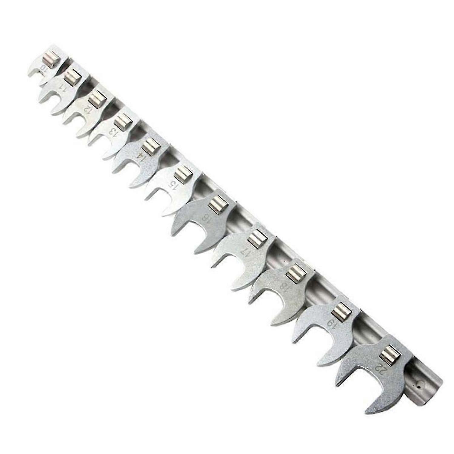 3/8 Inch Interchangeable Head Horn Open End Wrench Quick Ratchet Wrench L-Type Wrench Dual-Purpose W