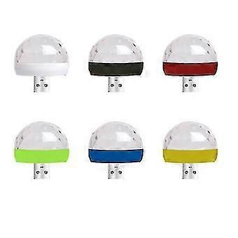 Mini Usb Rgb Led Disco Stage Light, Portable For Mobile Phonered