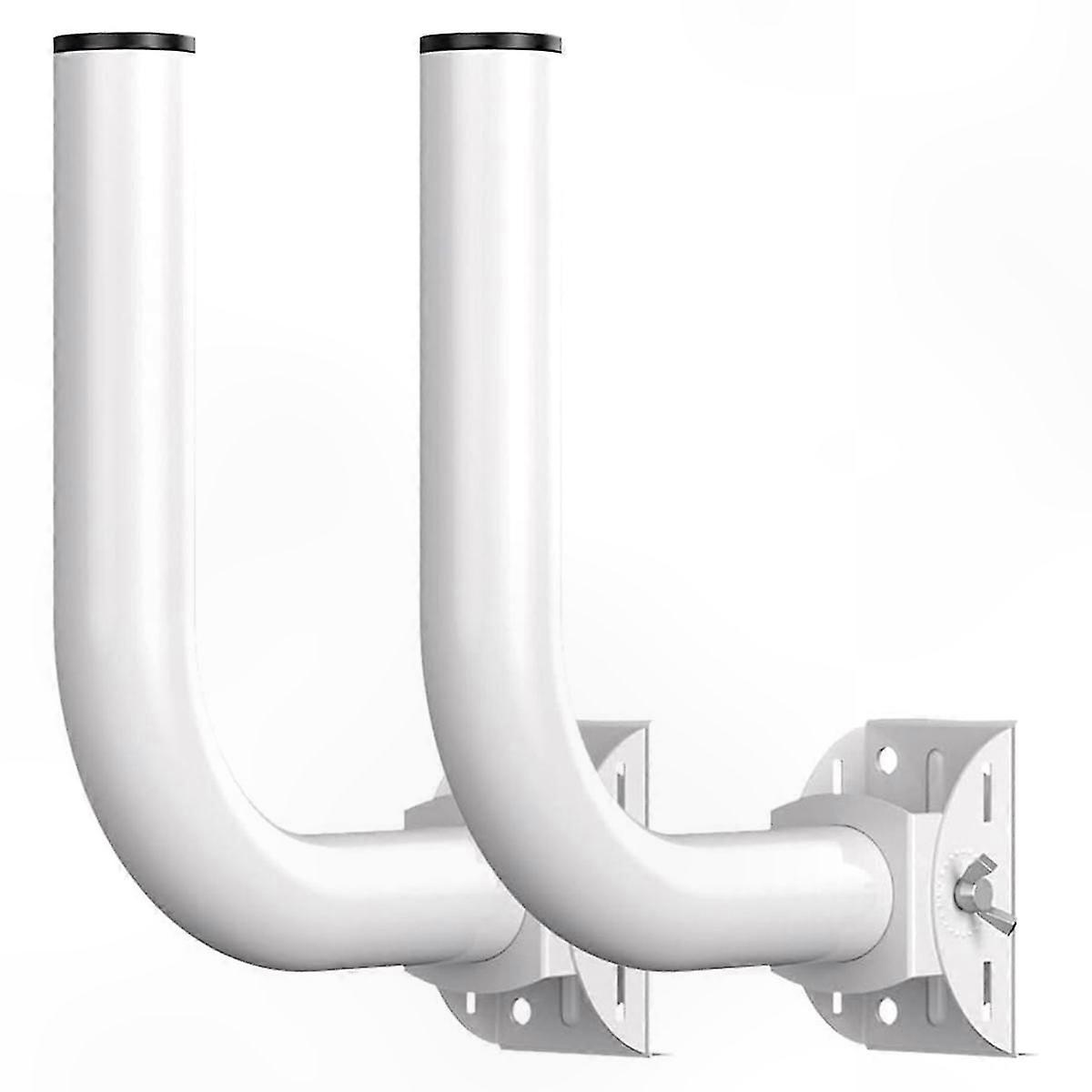 Outdoor Access Point Mounting Bracket for Universal Wireless Bridge, Wall and Pole Installation Solution
