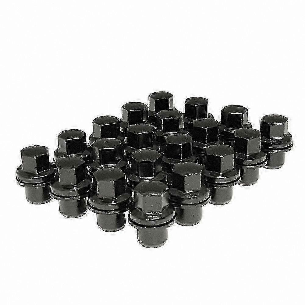 Black Lug Nuts M14x1.5 - Compatible with Various SUV Models