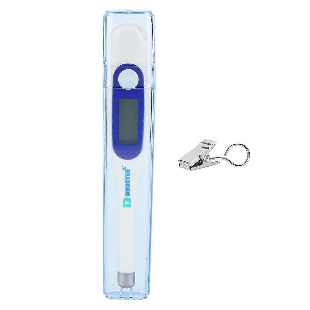 Feature:
1. Self‑contained clip for convenient to measure temperature, not easy to fall off.
2. Simp