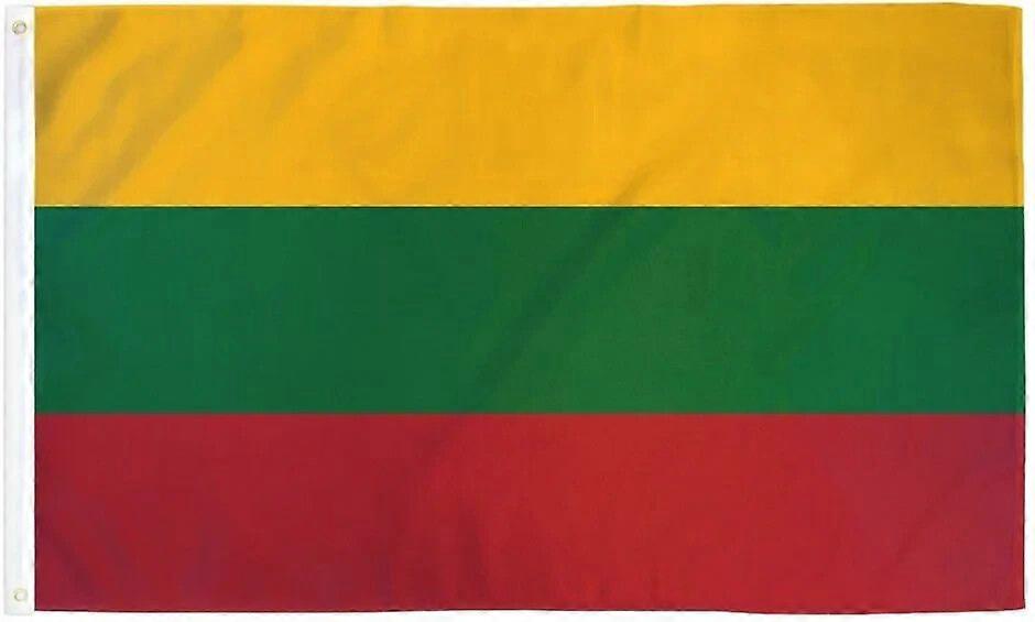 Lithuania Poly Flag International Lithuanian Country Flag of Lithuania Pattern A 070
