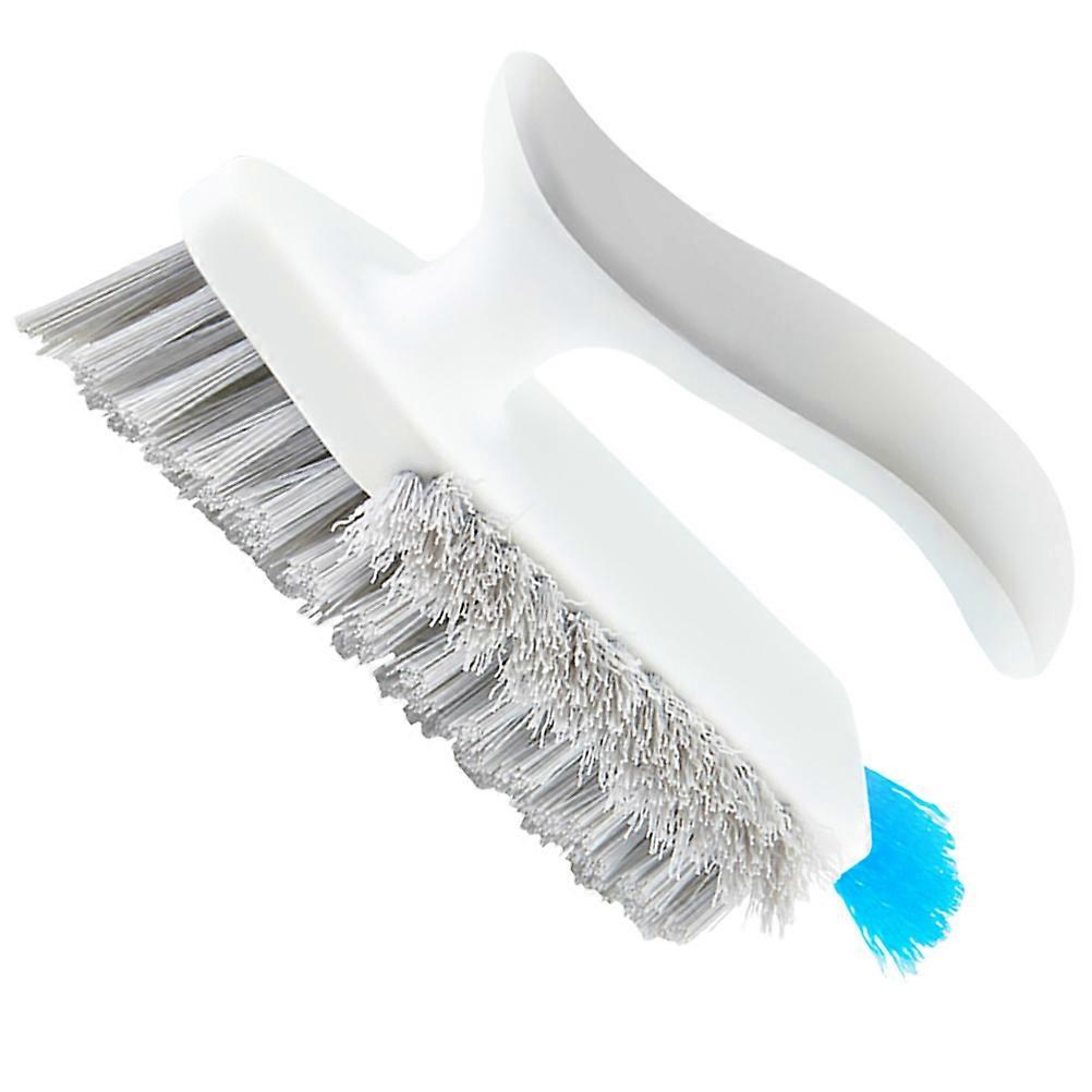 White Floor Gaps Cleaning Brush for Cleaning 2Pcs Household Corner Tool