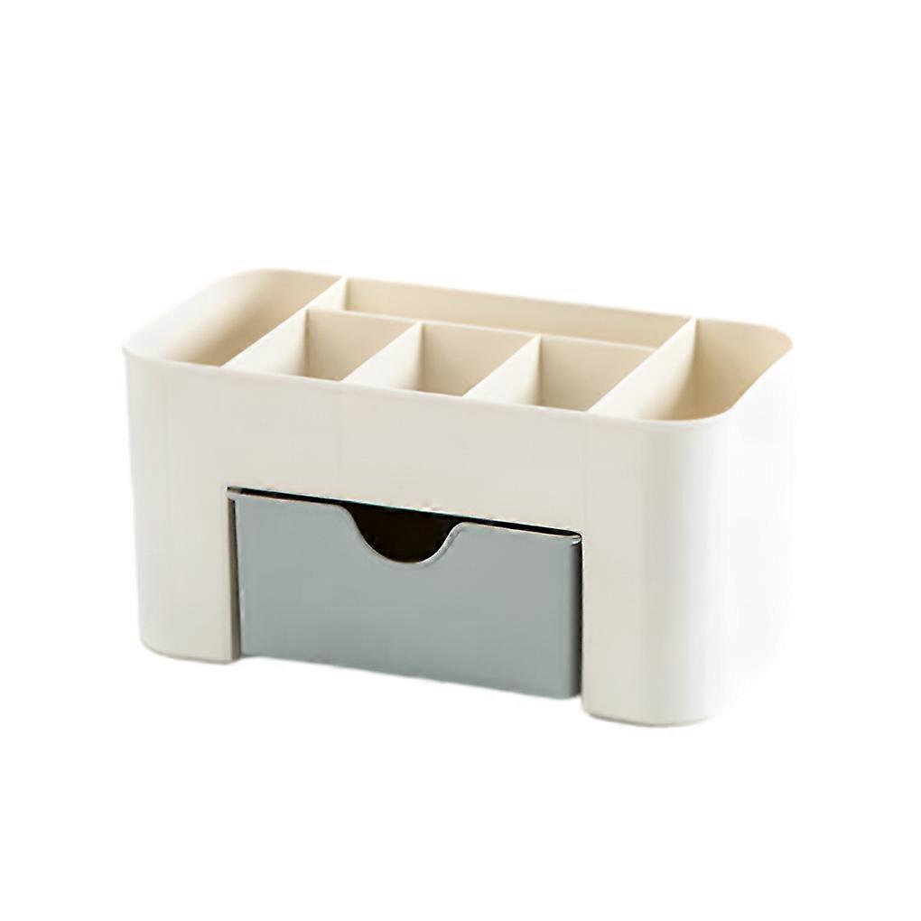 Makeup Organizer Wristwatch Storage Box with Drawer Case Desktop Sundries Container Cosmetics Brush Holder for Dorm