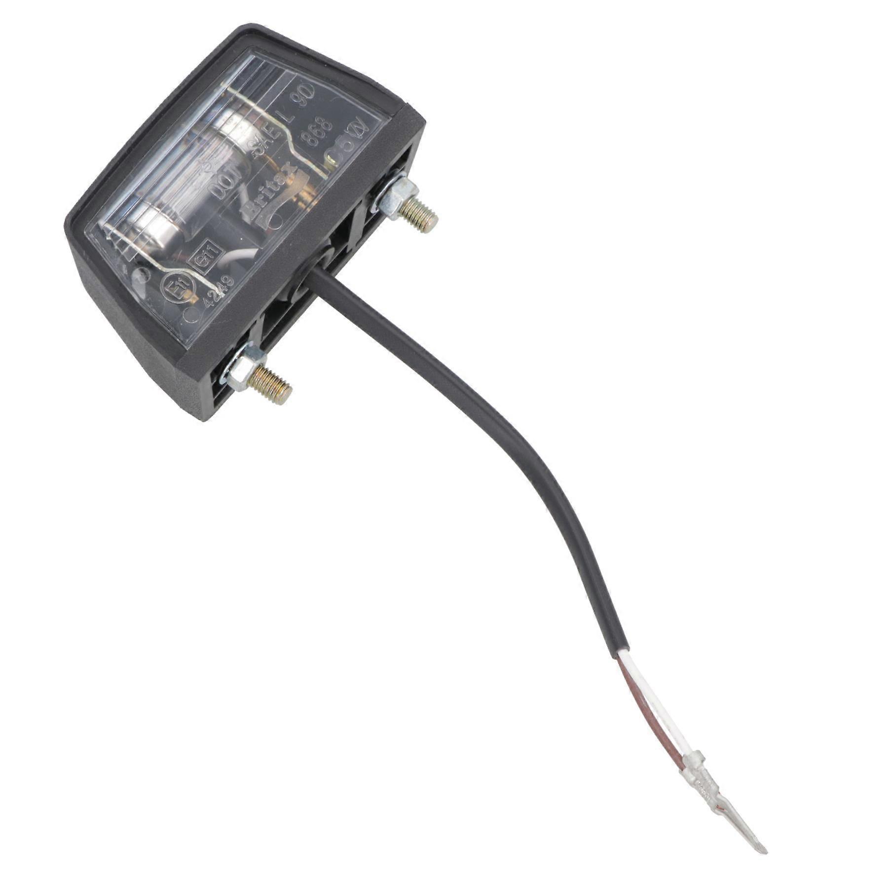 Number Plate Illumination Light / Lamp for Trailers Caravans Vans