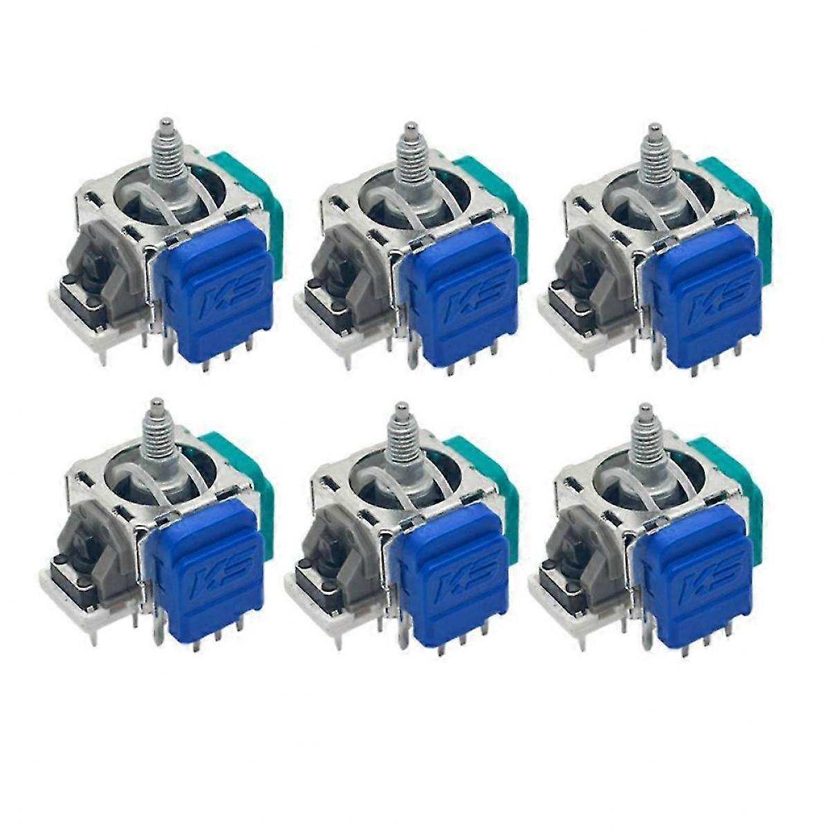 6PCS TMR Electromagnetic Joystick for Xbox Elite 2 Gamepad Upgrade TMR Joystick 3D Analog Thumbstick Controller