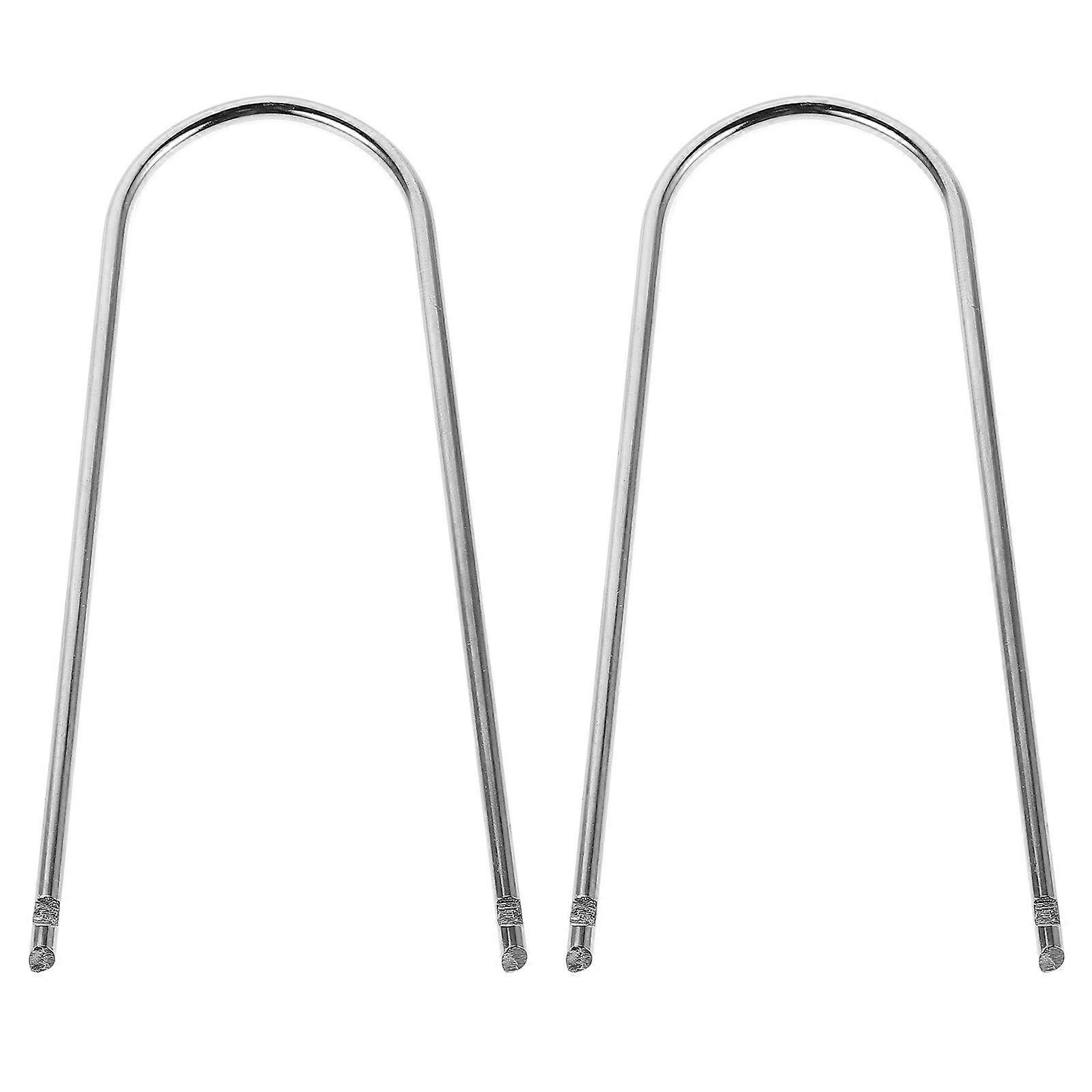 2 Pcs U Shaped Car Radio Removal Tool Kit For Disassembly Of Cd Dvd Audio Frequency Converters Suitable For Most Vehicle Models And Essential For Car 